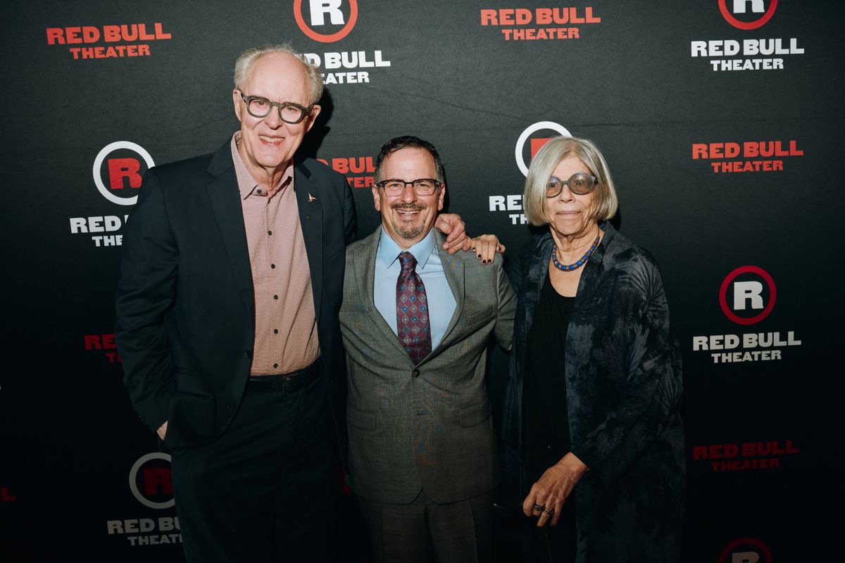 John Lithgow, Jesse Berger and Joanna Cole at Photos: Red Bull Theater's Gala Honors John Lithgow and Joanna Cole