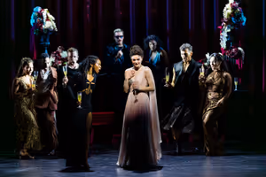 Members of the ensemble with Jada Simone Clark and Melanie Moore @ BroadwayWorld Members of the ensemble with Jada Simone Clark and Melanie Moore Photo