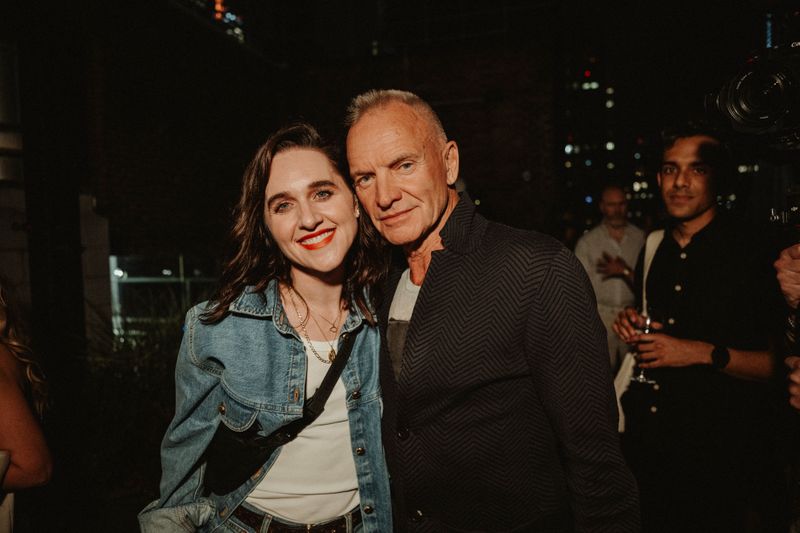 Photos: Sting and Shaggy Perform for the Broadway Community to Celebrate THE LAST SHIP — photo 2 of 15