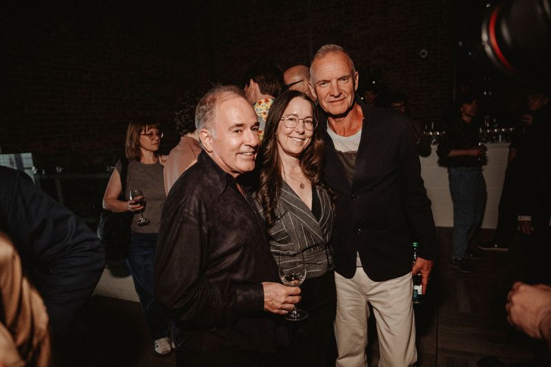 Photos: Sting and Shaggy Perform for the Broadway Community to Celebrate THE LAST SHIP — photo 1 of 15