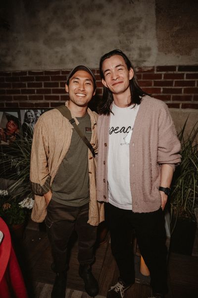 Jin Ha and Major Curda  Photo