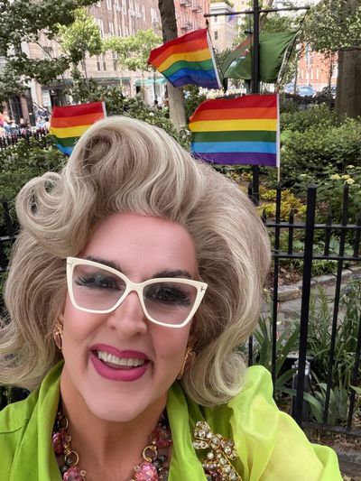 Doris Dear for Pride Photo
