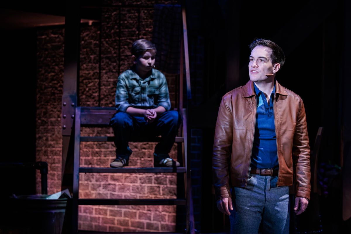 Rhys Natoli and Trevor James at Photos: A BRONX TALE At THE REV Theatre Company