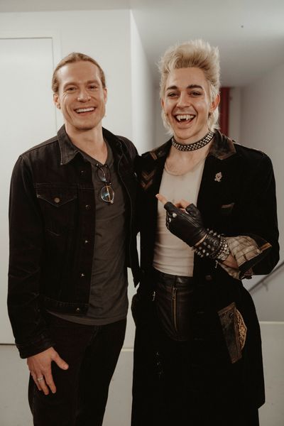 Ali Louis Bourzgui and Sam Reid  Photo