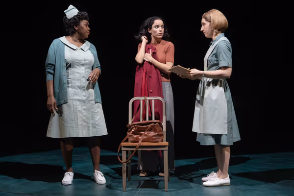 Ta'Rea Campbell, Juliana Canfield, and Lauren Jeanne Thomas. Photo
