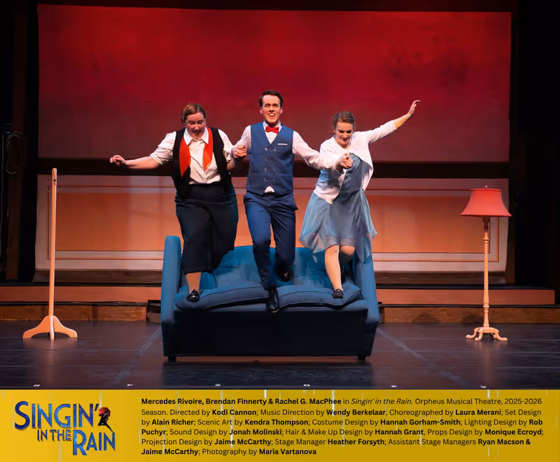 Review: Orpheus Musical Theatre's Presentation of SINGIN' IN THE RAIN Image