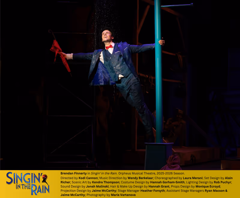 Review: Orpheus Musical Theatre's Presentation of SINGIN' IN THE RAIN Image