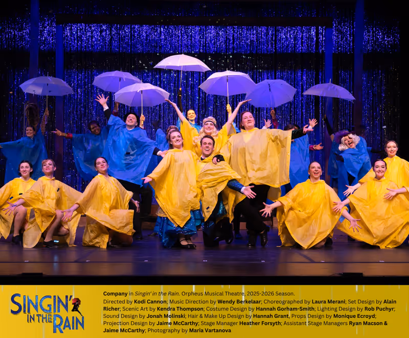 Review: Orpheus Musical Theatre's Presentation of SINGIN' IN THE RAIN Image
