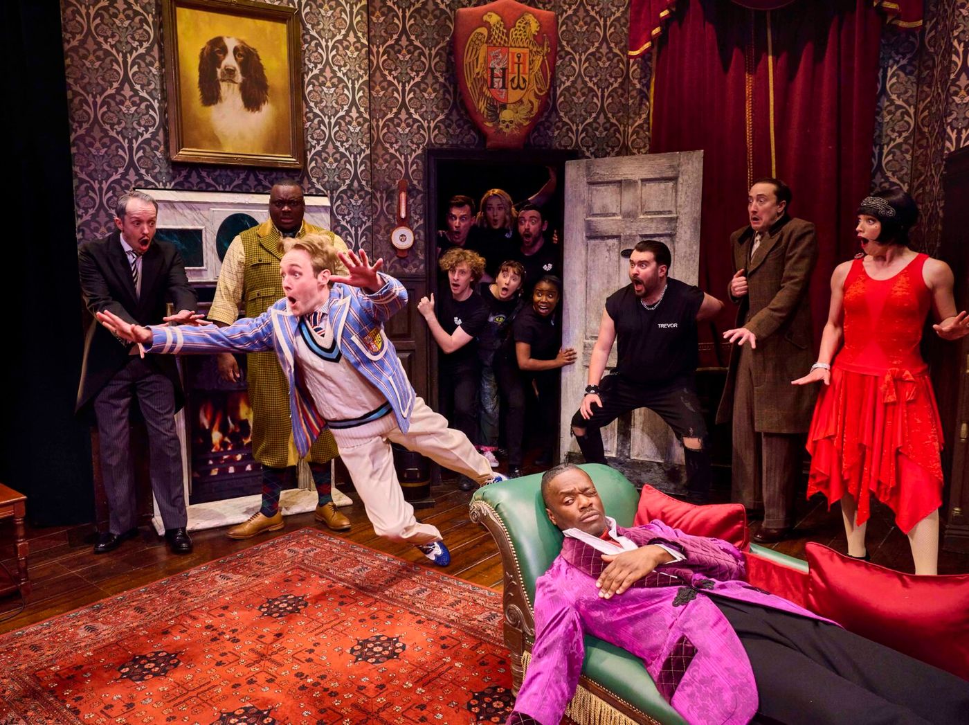 Photos: THE PLAY THAT GOES WRONG 13th West End Cast Takes the Stage Image