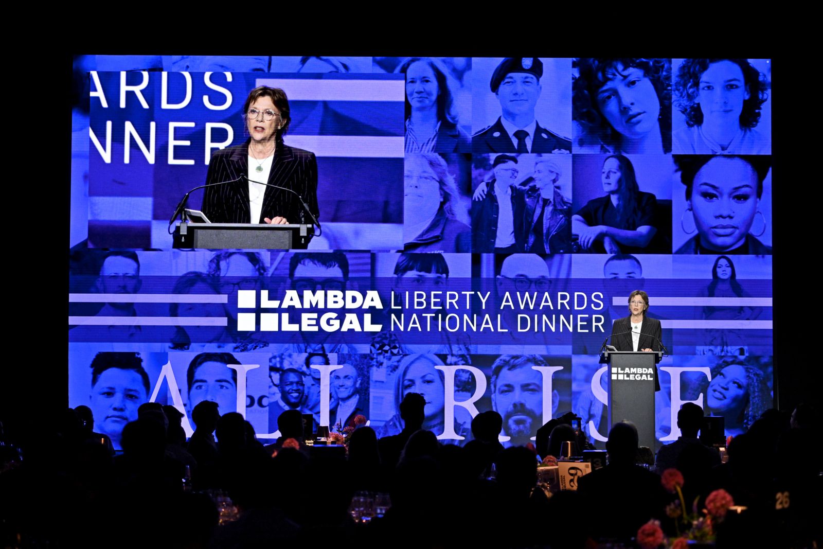 Photos: Inside the 2026 Liberty Awards National Dinner with Annette Bening, Cherry Jones, & More — photo 17 of 17