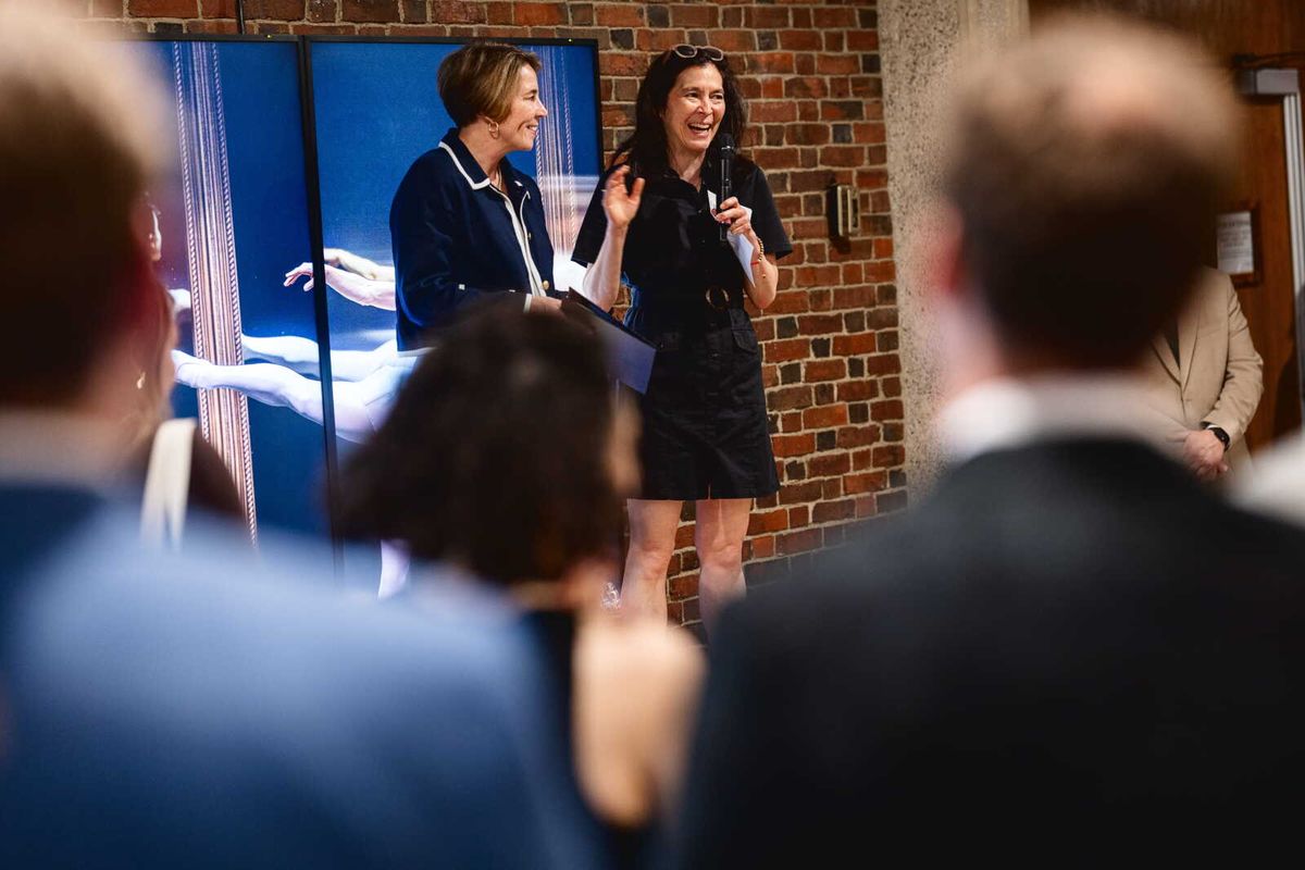 Maura Healey, Diane Paulus at Photos: Inside BLACK SWAN World Premiere Celebrates Opening Night at American Repertory Theater