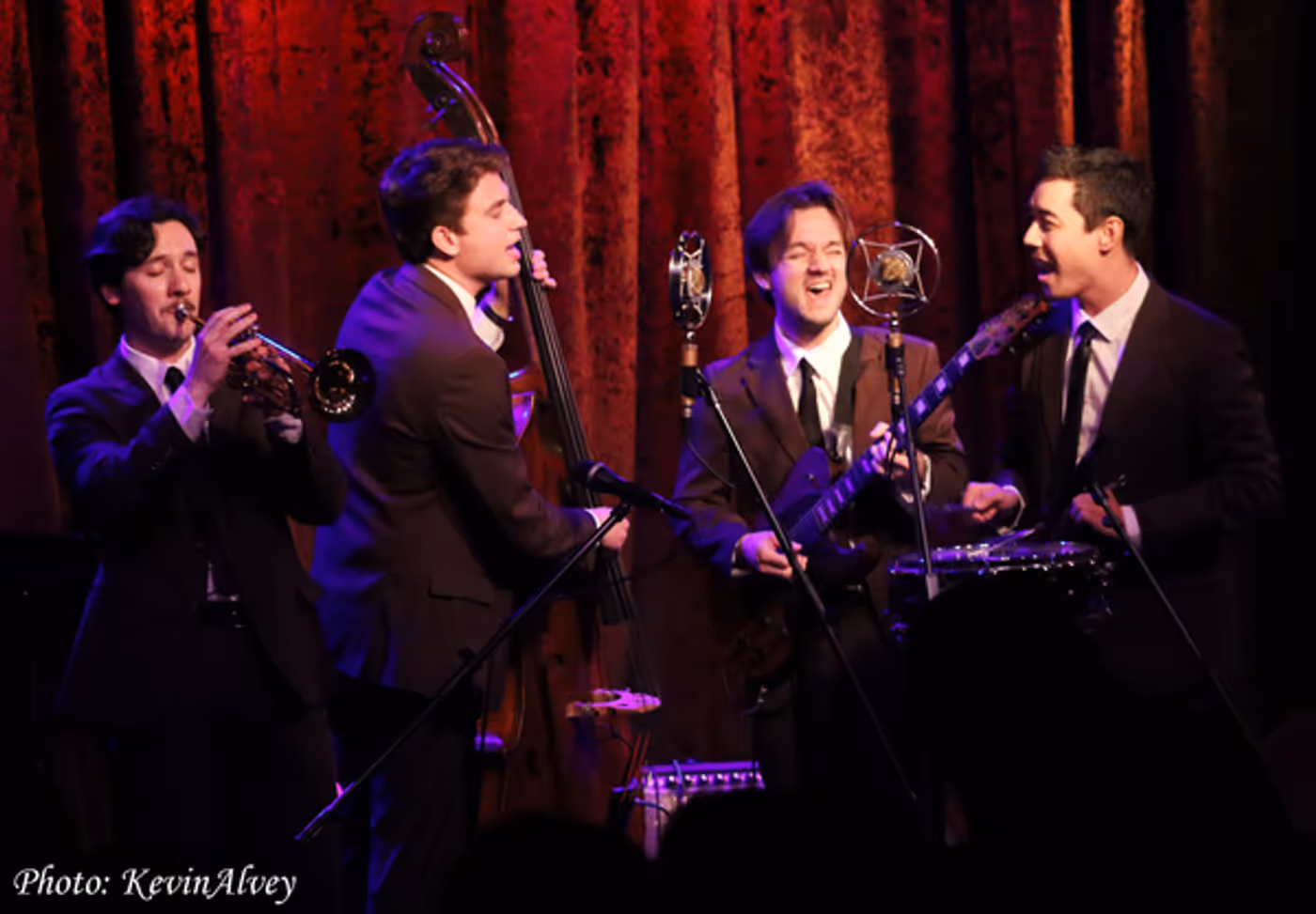 Photos: The Bean Tones Harmonize at Birdland Image