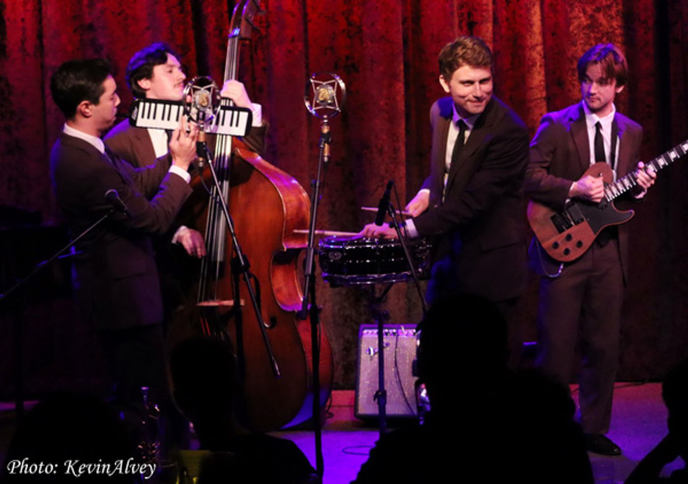 Photos: The Bean Tones Harmonize at Birdland Image
