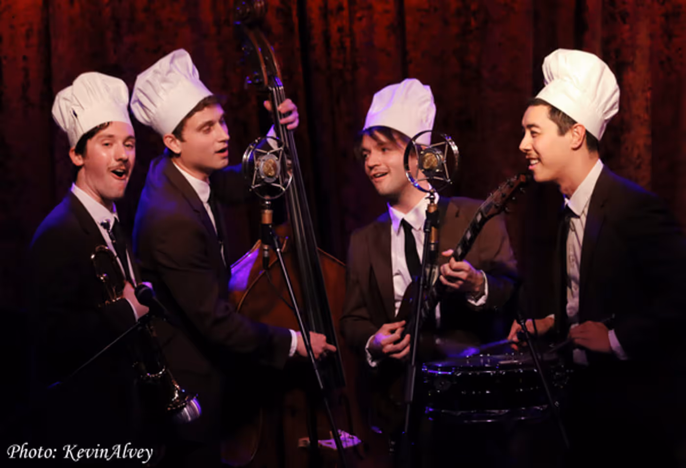 Photos: The Bean Tones Harmonize at Birdland Image