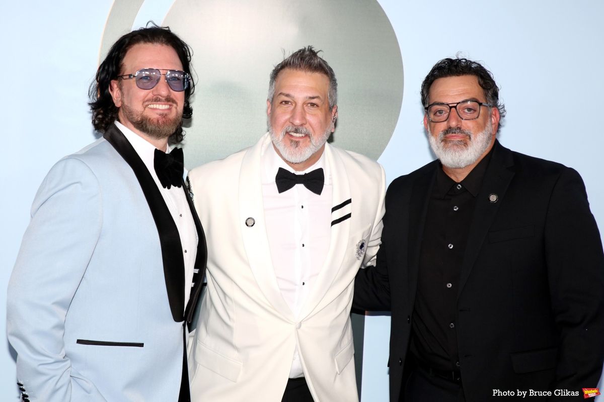 Joey Fatone & JC Chasez at Photos: 2026 Tony Awards- Stars Walk the Red Carpet