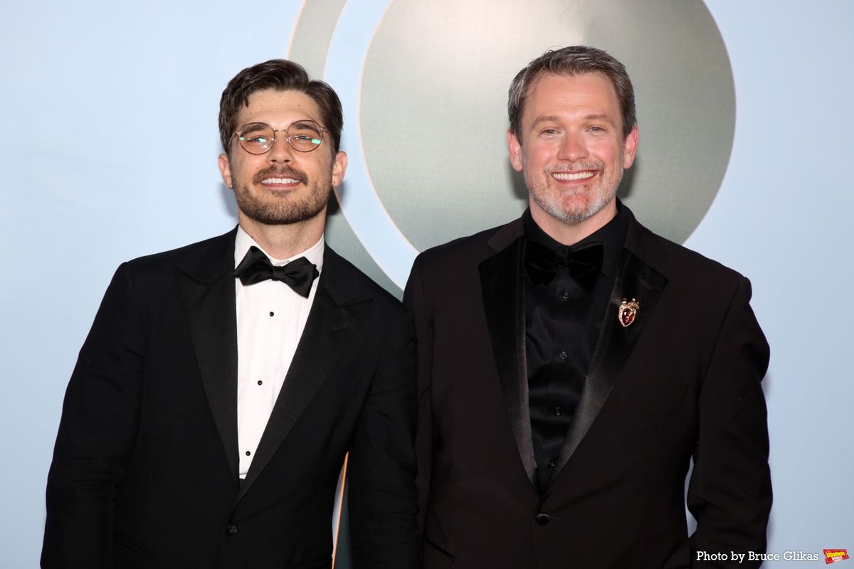 Michael Arden & Andy Mientus at Photos: 2026 Tony Awards- Stars Walk the Red Carpet