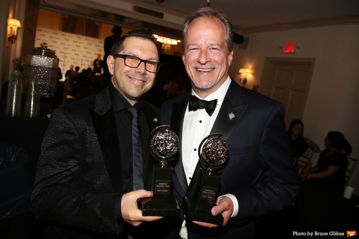 Mike Morris & Doug Besterman at Photos: Backstage with the 2026 Tony Awards Winners