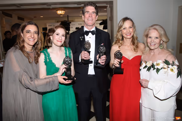 Jon Tarcy, Daryl Roth, Eva Price, Rachel Sussman, & Bess Wohl Photo