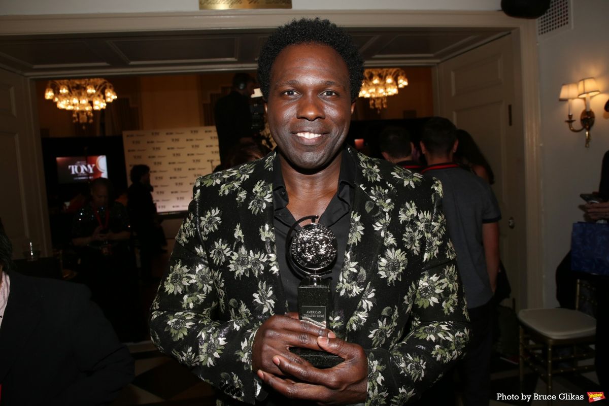 Joshua Henry at Photos: Backstage with the 2026 Tony Awards Winners