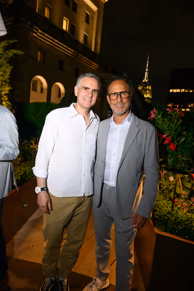 Derek Zasky and Richard Weitz Photo