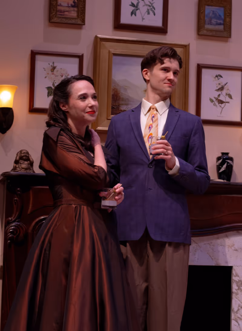 Review: PERFECT ARRANGEMENT at Walking Shadow Theatre Image