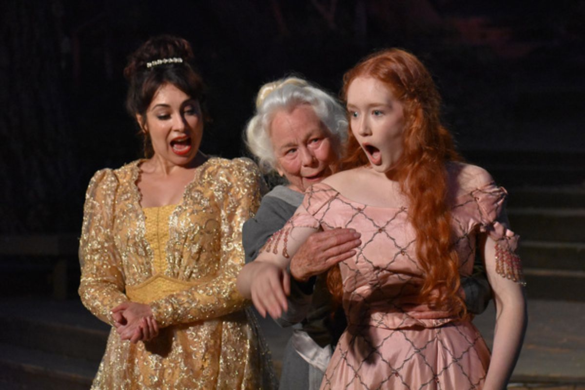 Michelle Jasso, Ellen Geer, Quinnlyn Scheppner at Photos: ROMEO AND JULIET Set In The Gilded Age Opens Outdoor Summer Season At Theatricum