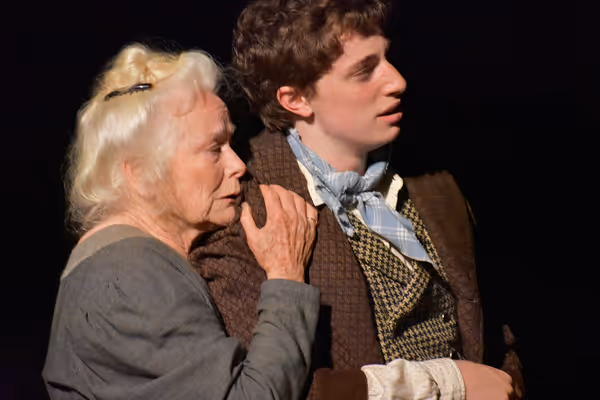 Ellen Geer and Asher Hagler Photo