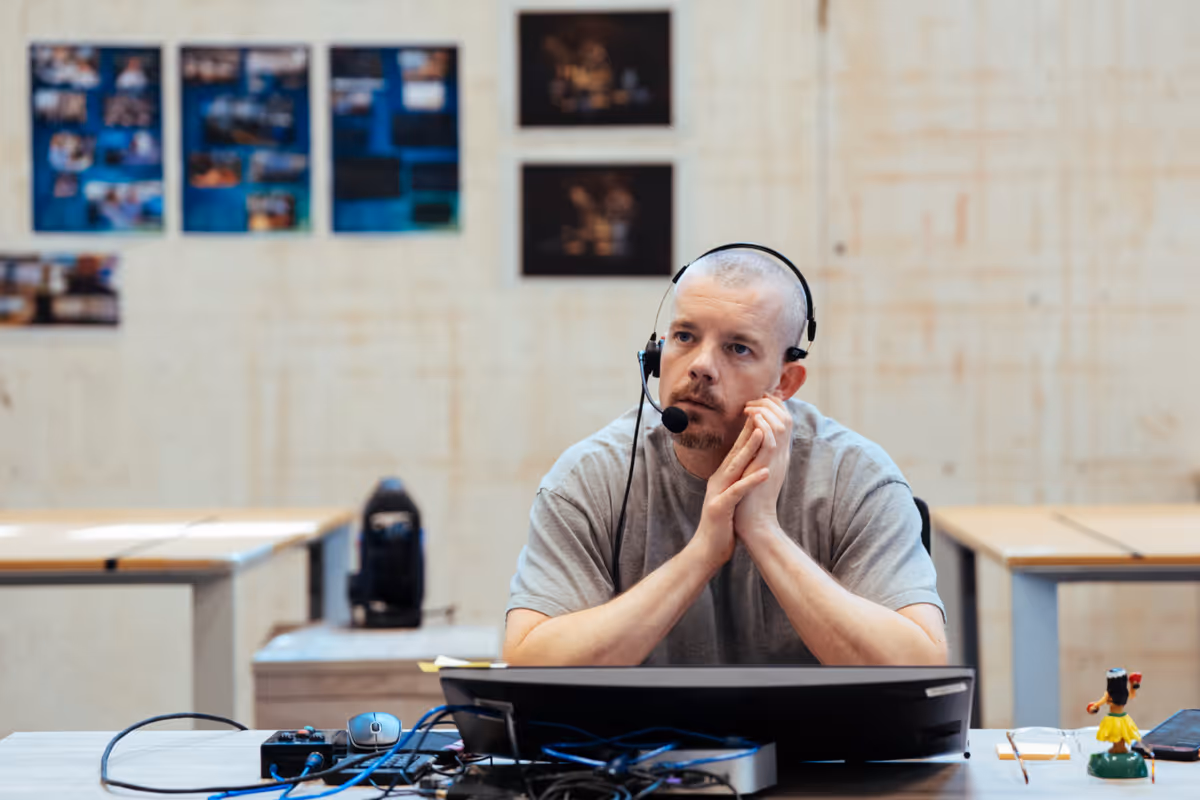 Russell Tovey at Photos: THE GUILTY In Rehearsal At the Donmar Warehouse
