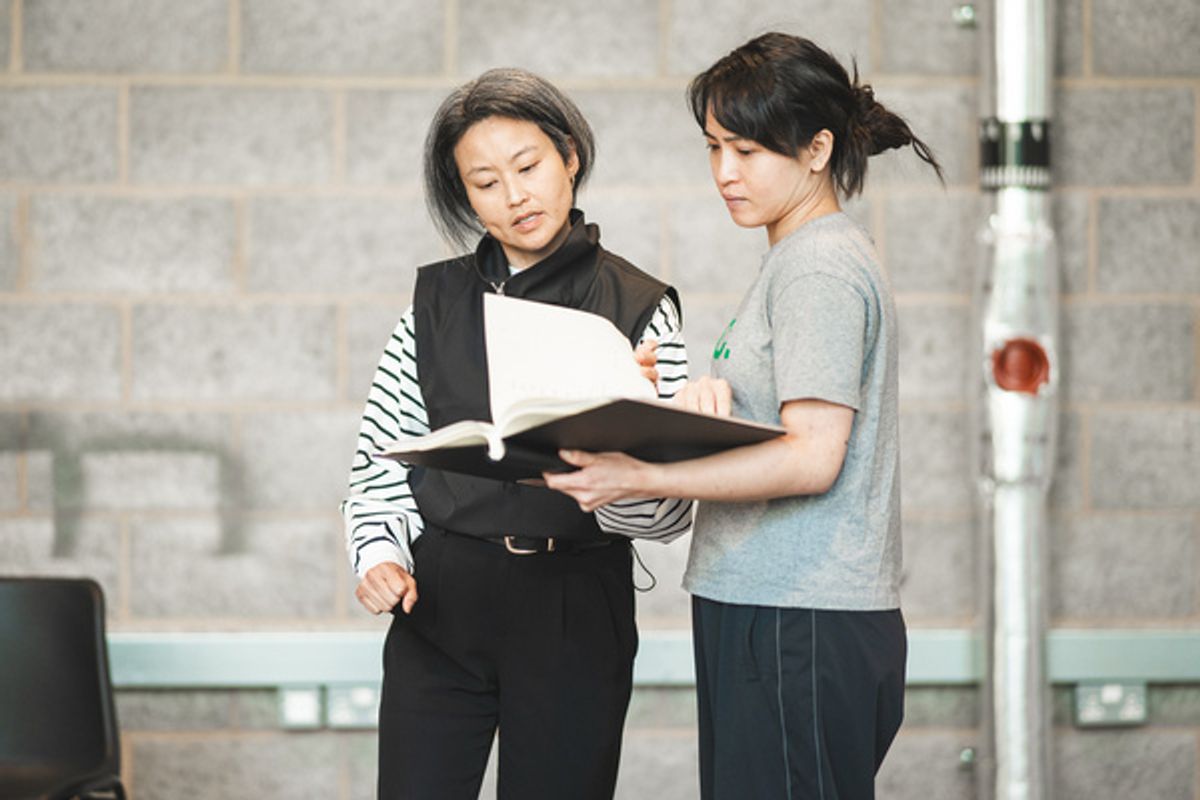 Jennifer Tang, Director, Molly Harris at Photos: In Rehearsal For LOVE YOU LONG TIME (ALREADY) at Theatre503