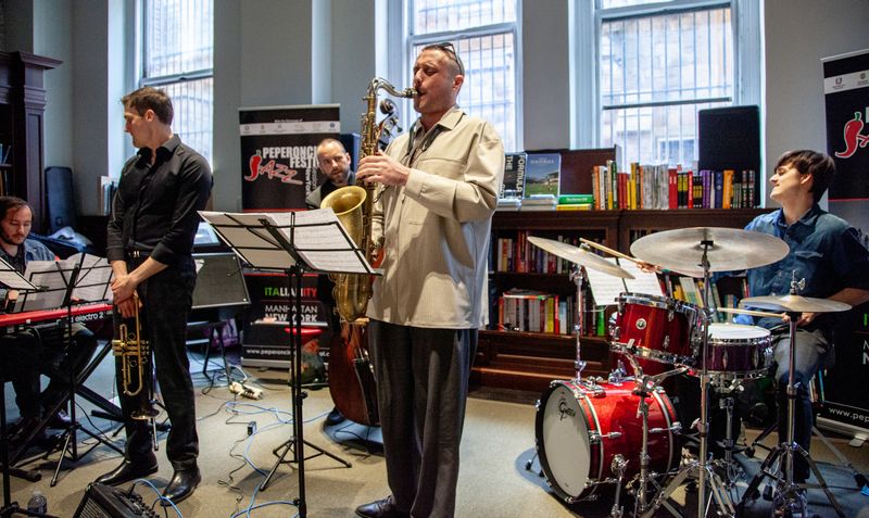 Review: STEFANO BATTAGLIA BAND at Rizzoli Book Store A Season Highlight Image