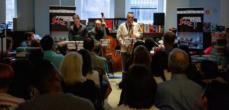 Review: STEFANO BATTAGLIA BAND at Rizzoli Book Store A Season Highlight Image