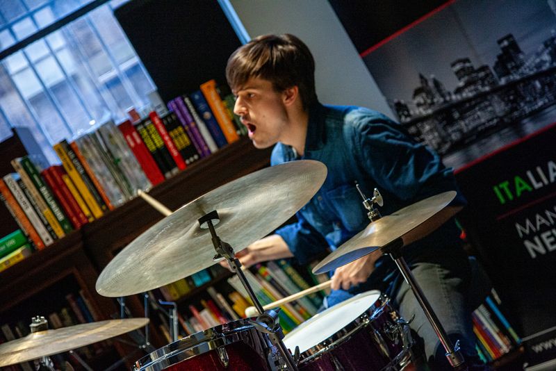 Review: STEFANO BATTAGLIA BAND at Rizzoli Book Store A Season Highlight Image