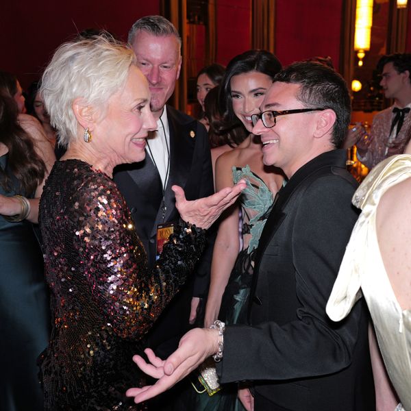 Laurie Metcalf and Christian Siriano Photo