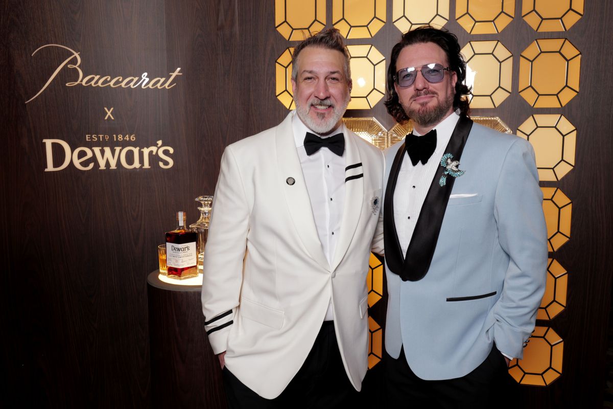 Joey Fatone and JC Chasez at Photos: Darren Criss, Neil Patrick Harris and More at Tony Awards After Party at Rockefeller Center