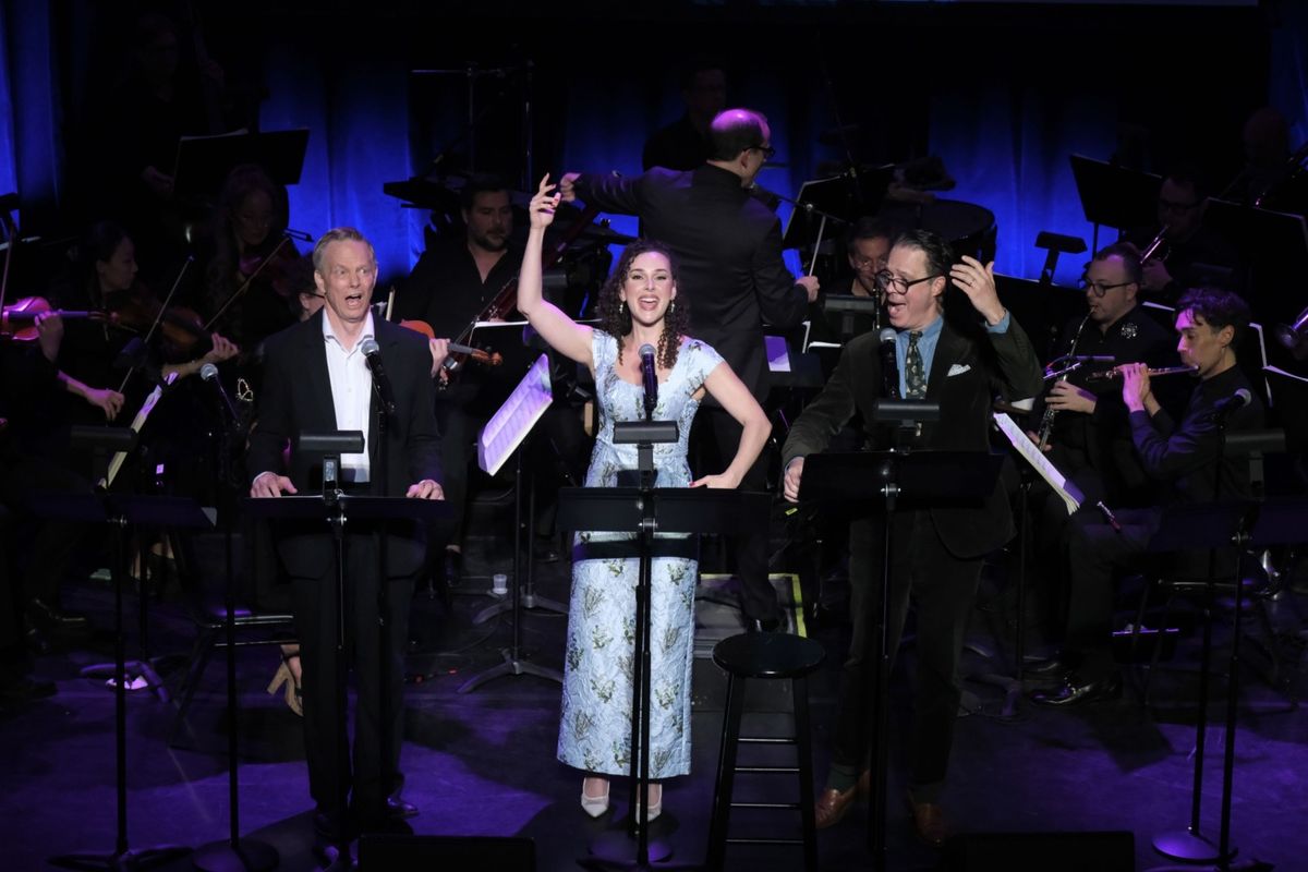 Bill Irwin, Shereen Ahmed, and Laird Mackintosh at Photos: Shereen Ahmed, Julie Benko & More Sing MY FAIR LADY at the Irish Rep Gala