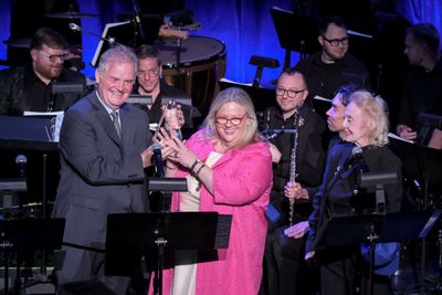 Ciarán O'Reilly, honoree Melissa Vogel Brown, and Charlotte Moore  Photo