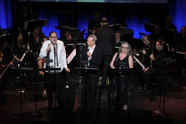 David Staller, Bill Irwin, and Polly McKie Photo