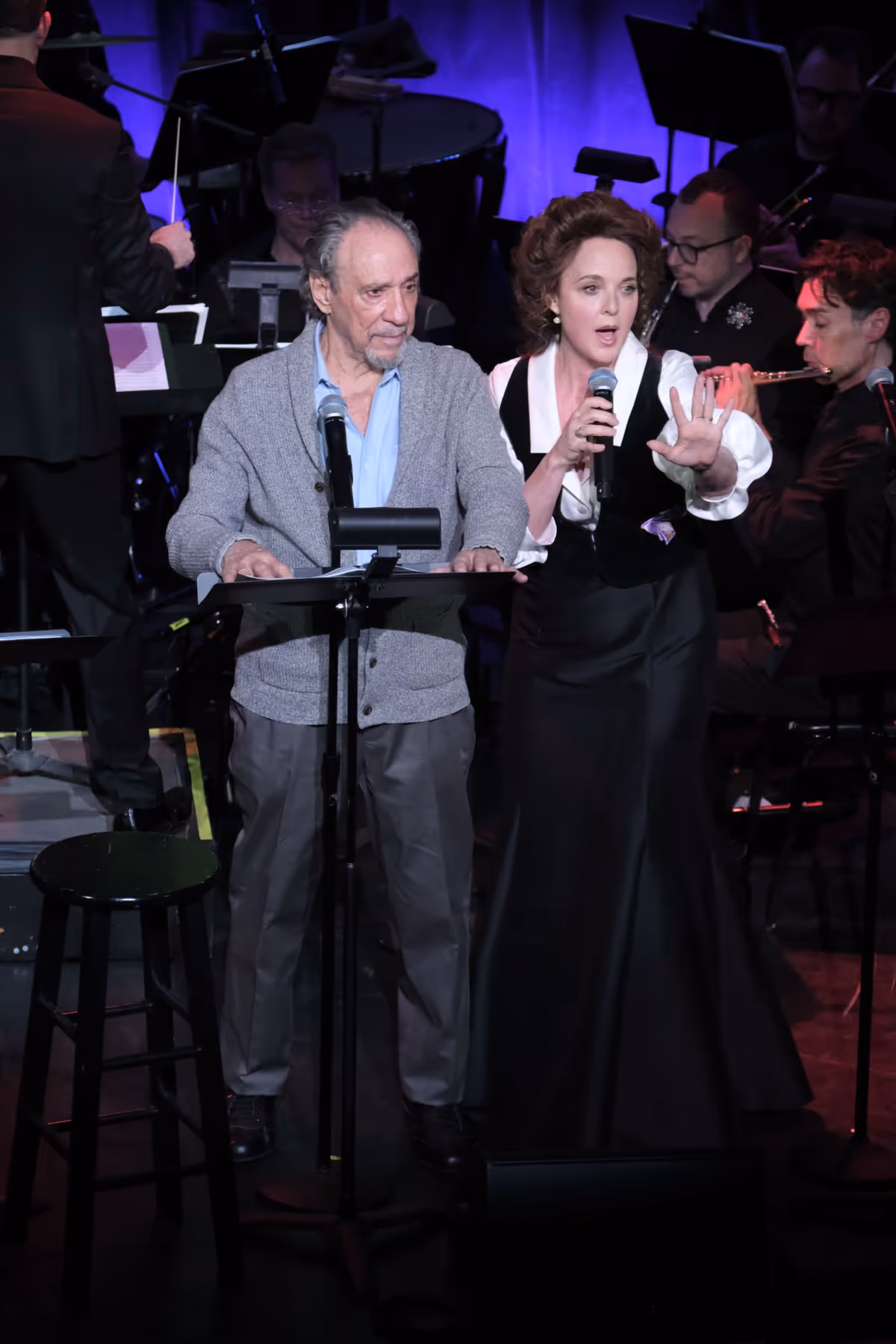 F. Murray Abraham and Melissa Errico at Photos: Shereen Ahmed, Julie Benko & More Sing MY FAIR LADY at the Irish Rep Gala