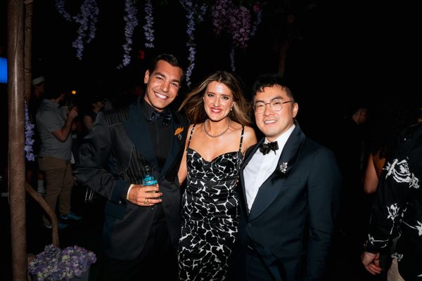 Matt Rogers, Bowen Yang, and guest Photo