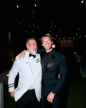 Joey Fatone and Constantine Rousouli @ BroadwayWorld Joey Fatone and Constantine Rousouli Photo
