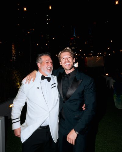Joey Fatone and Constantine Rousouli Photo