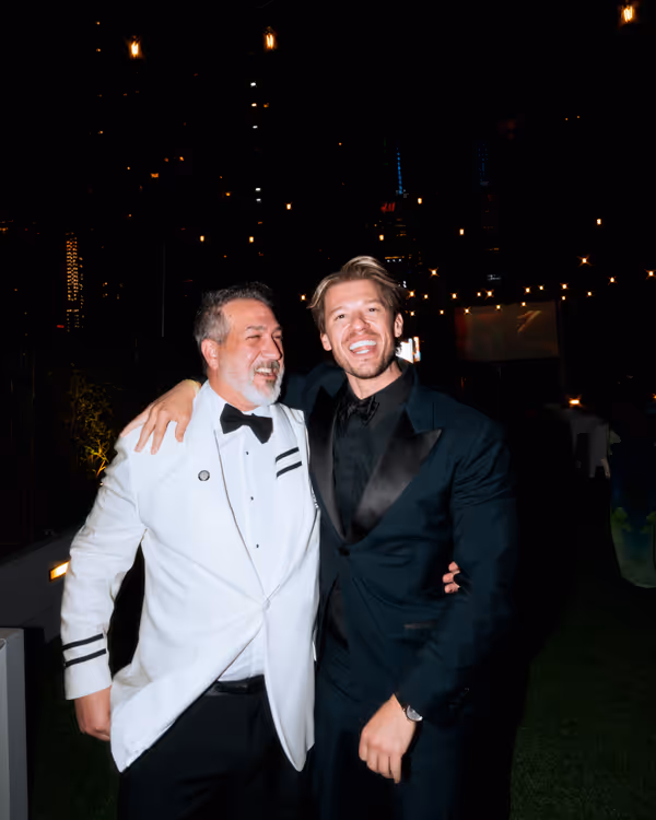 Joey Fatone and Constantine Rousouli Photo