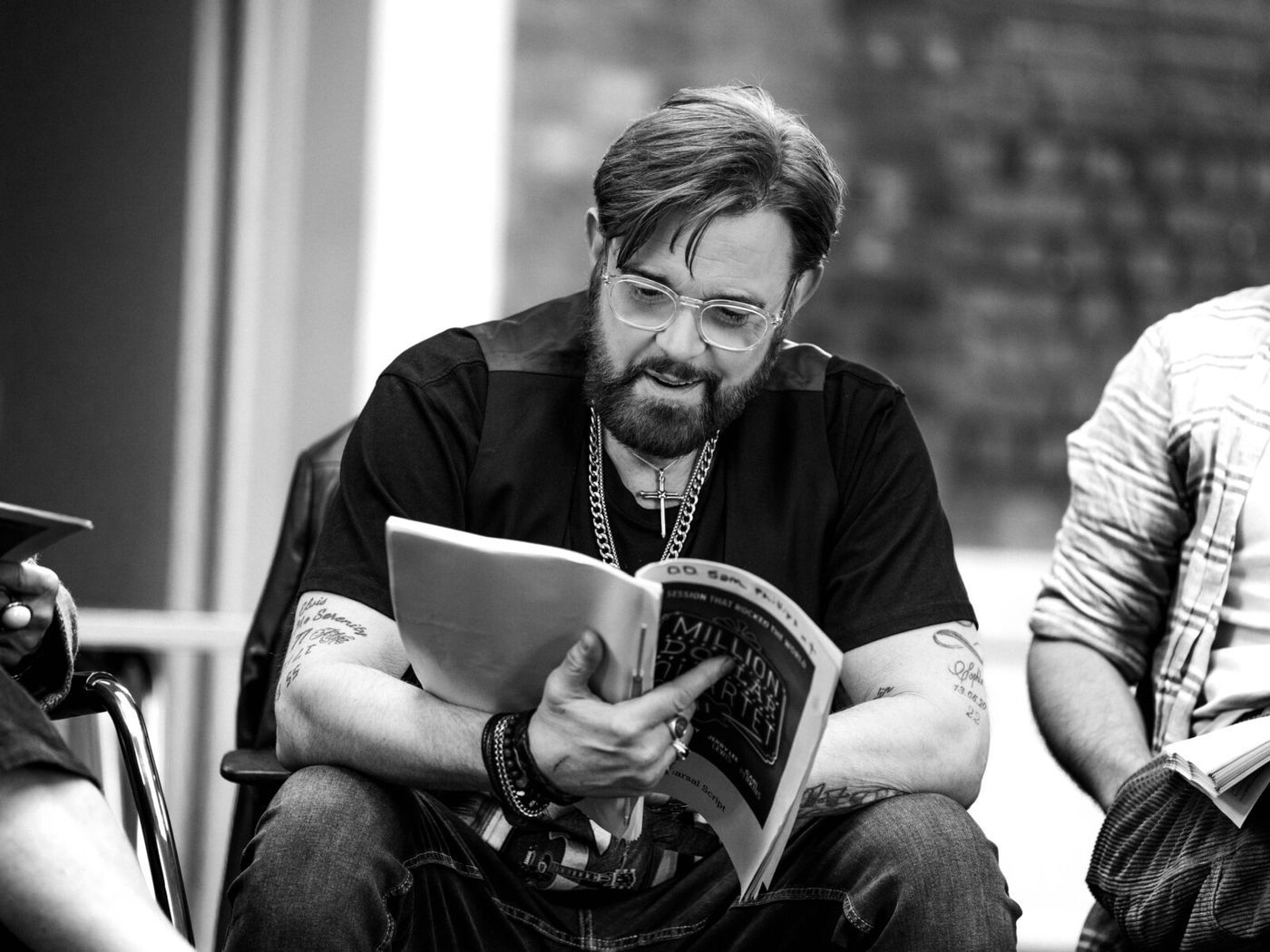 Photos: MILLION DOLLAR QUARTET in Rehearsal at the Barn Theatre in Cirencester Image