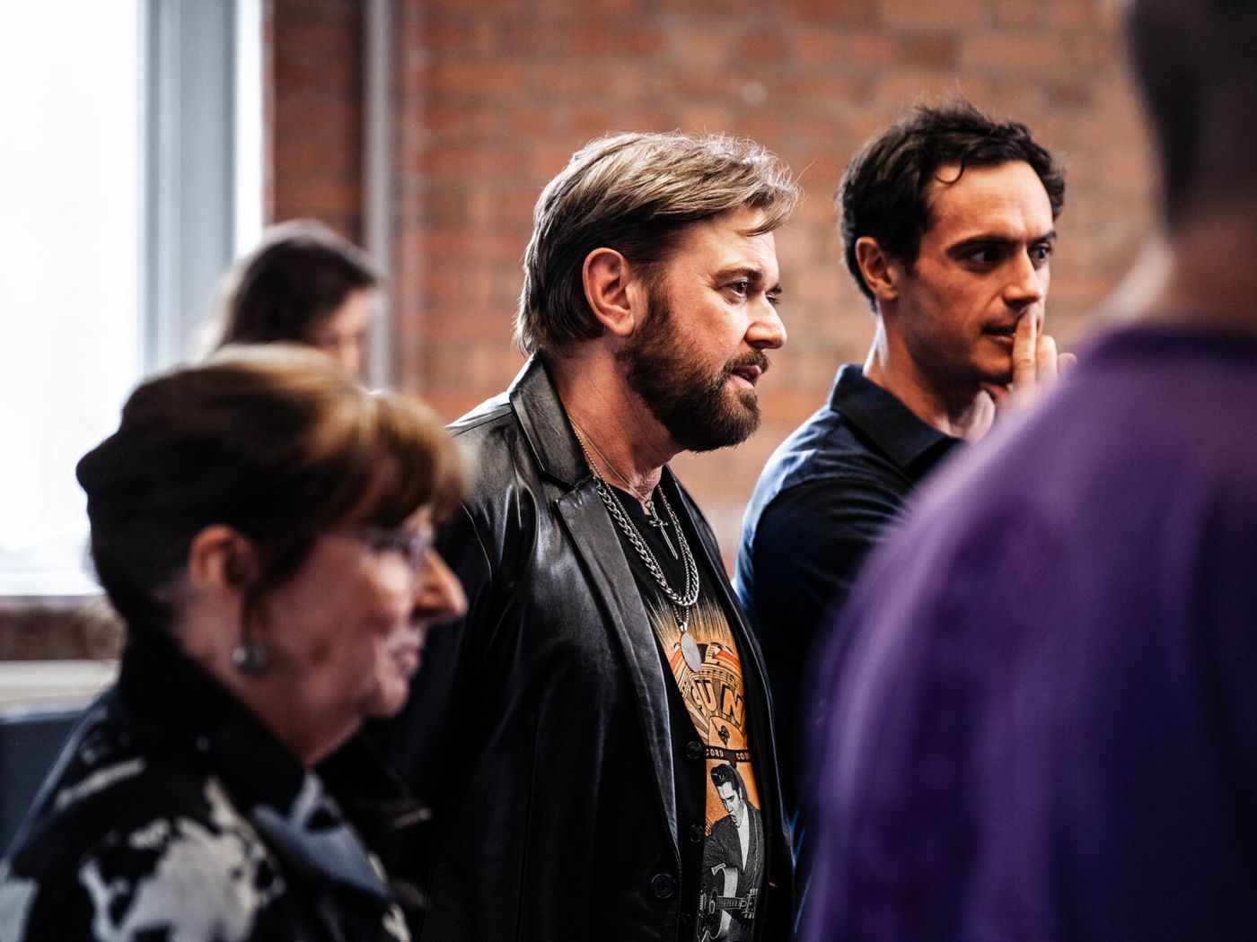 Photos: MILLION DOLLAR QUARTET in Rehearsal at the Barn Theatre in Cirencester Image