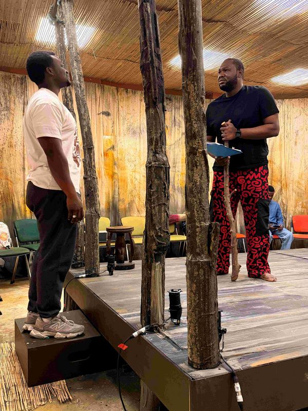 Photos: Inside Rehearsals for THE SWAMP DWELLERS at Utopia Theatre — photo 1 of 11