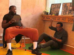 Theo Ogundipe and Jude Akuwudike Photo