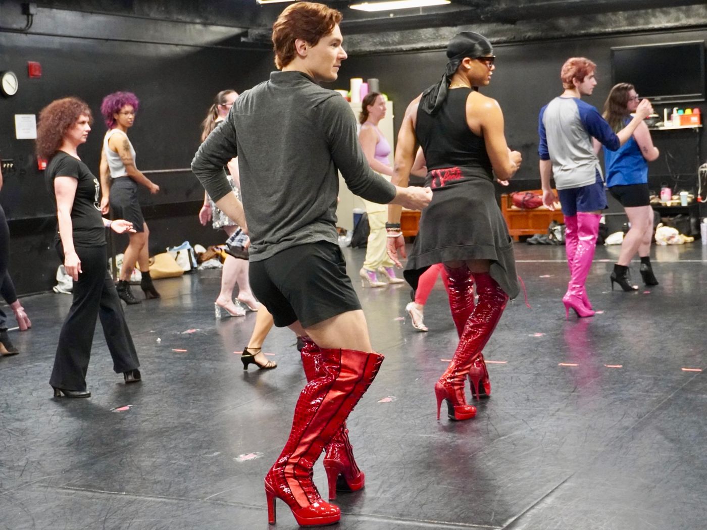Interview/Feature: KINKY BOOTS' Dancing in Heels Workshop Image