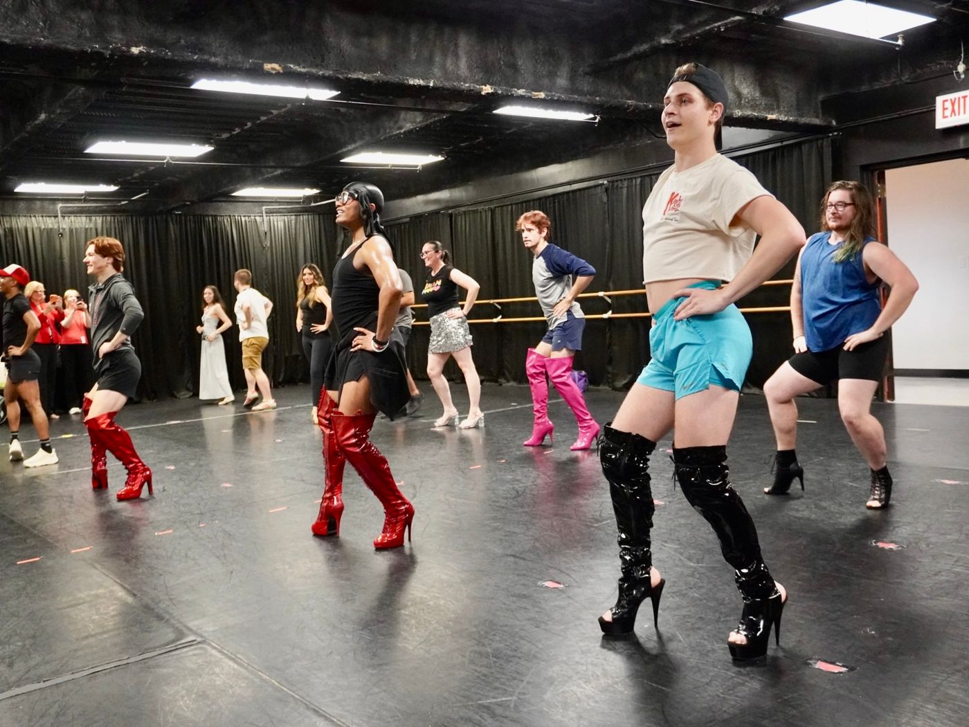 Interview/Feature: KINKY BOOTS' Dancing in Heels Workshop Image