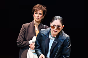 Indira Varma and Rosa Salazar @ BroadwayWorld Indira Varma and Rosa Salazar Photo