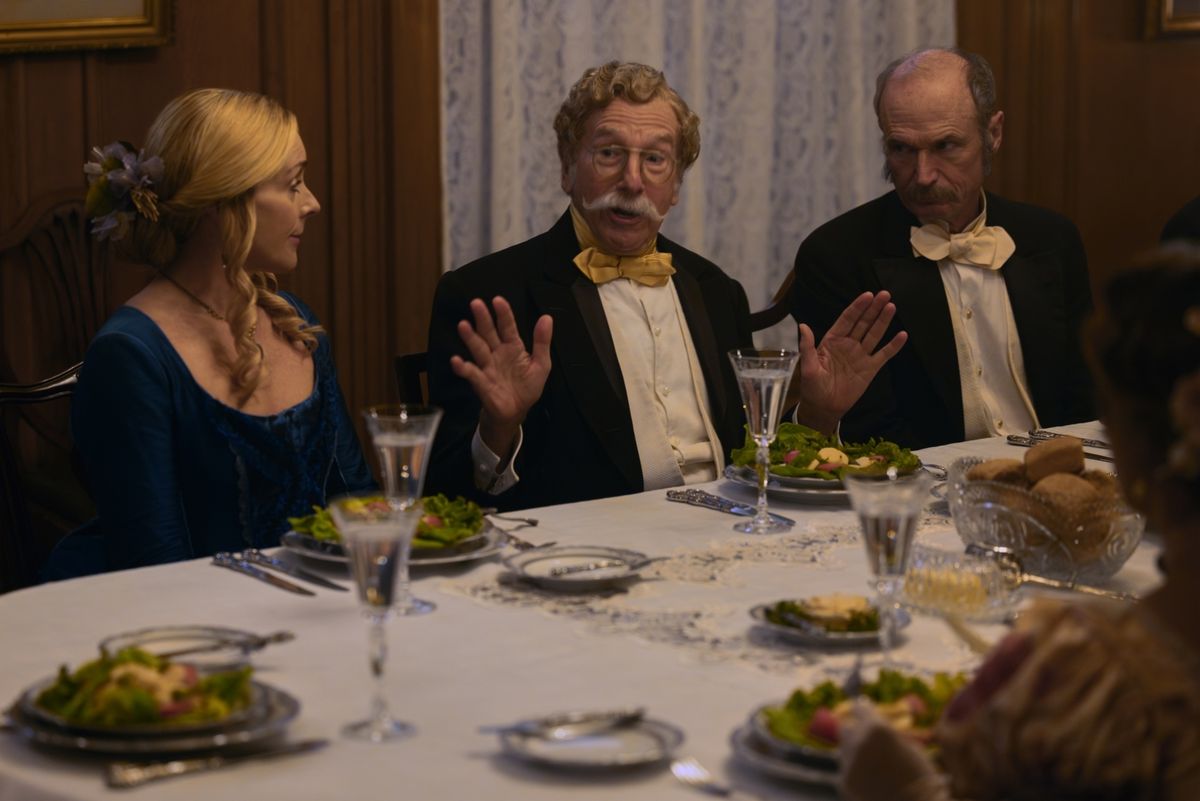 Jane Krakowski, Larry David, Toby Huss at Video/Photos: Lin-Manuel Miranda, Jane Krakowski, & More in Trailer for Larry David Historical Comedy